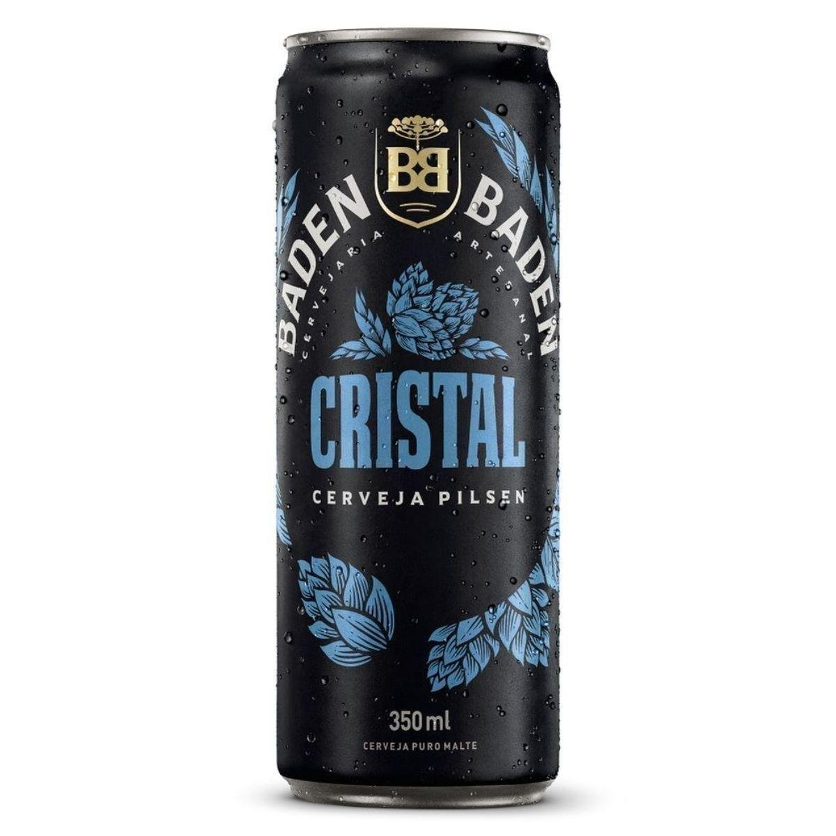 Produto Cerveja Pilsen Cristal Baden Baden Lata 350ml da loja Pão de Açucar no valor de: 6,49