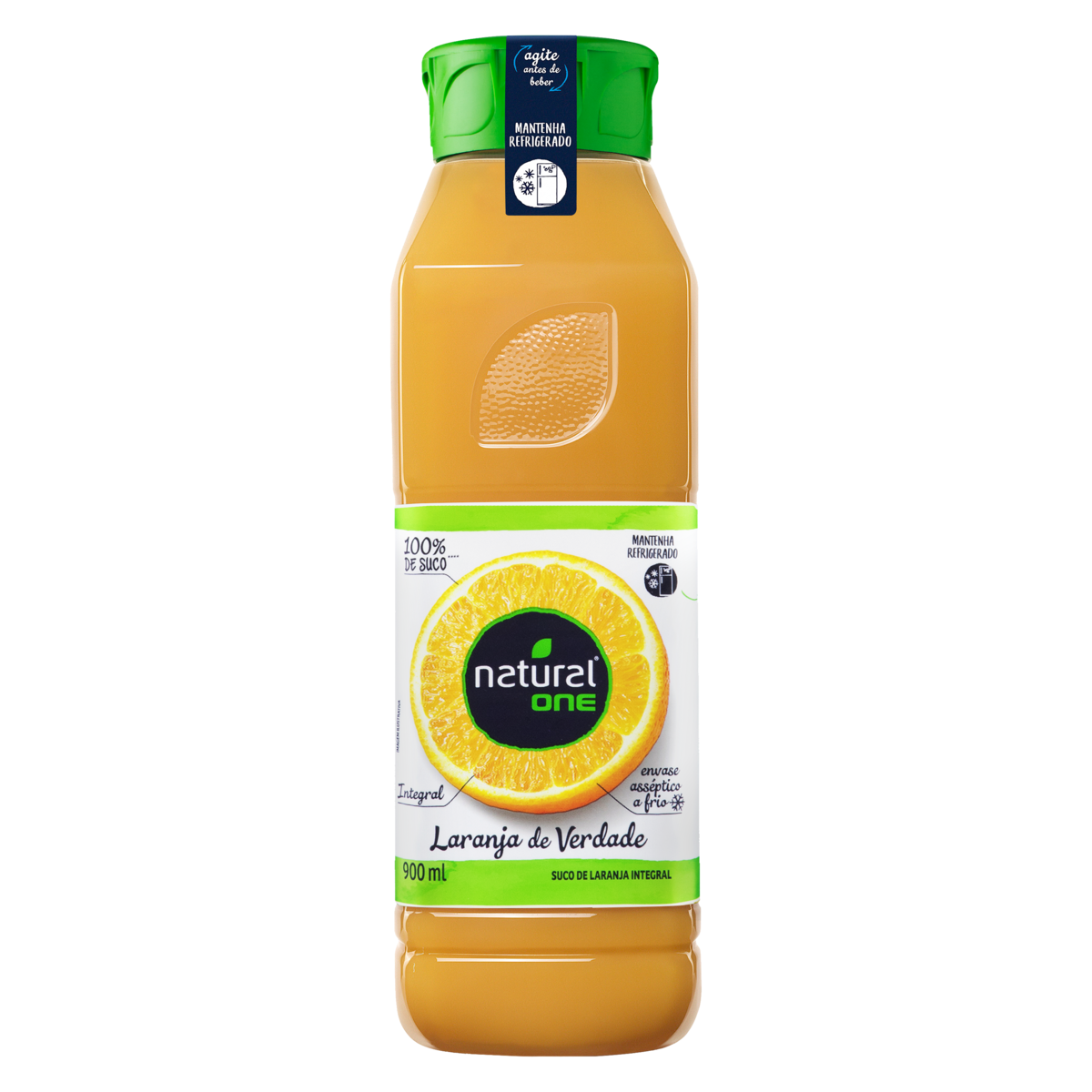 Suco De Laranja Integral Natural One Garrafa 900ml