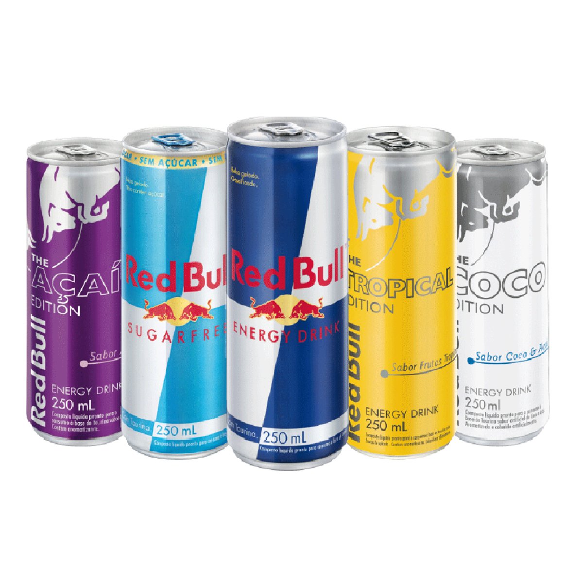 Pack De Energeticos Red Bull Sabores 250ml Cada Pao De Acucar