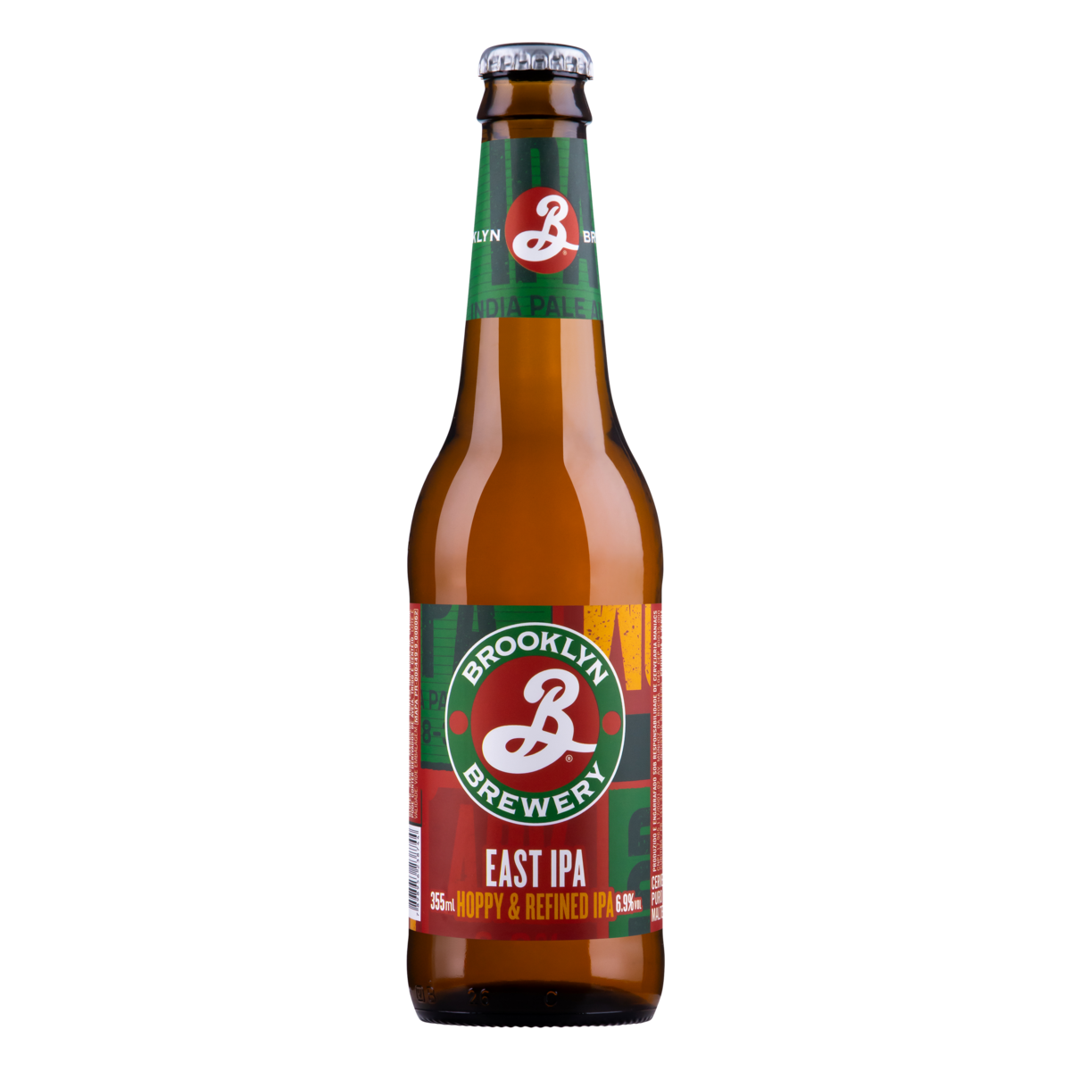 Produto Cerveja Americana BROOKLYN IPA Garrafa 355ml da loja Pão de Açucar no valor de: 18,99