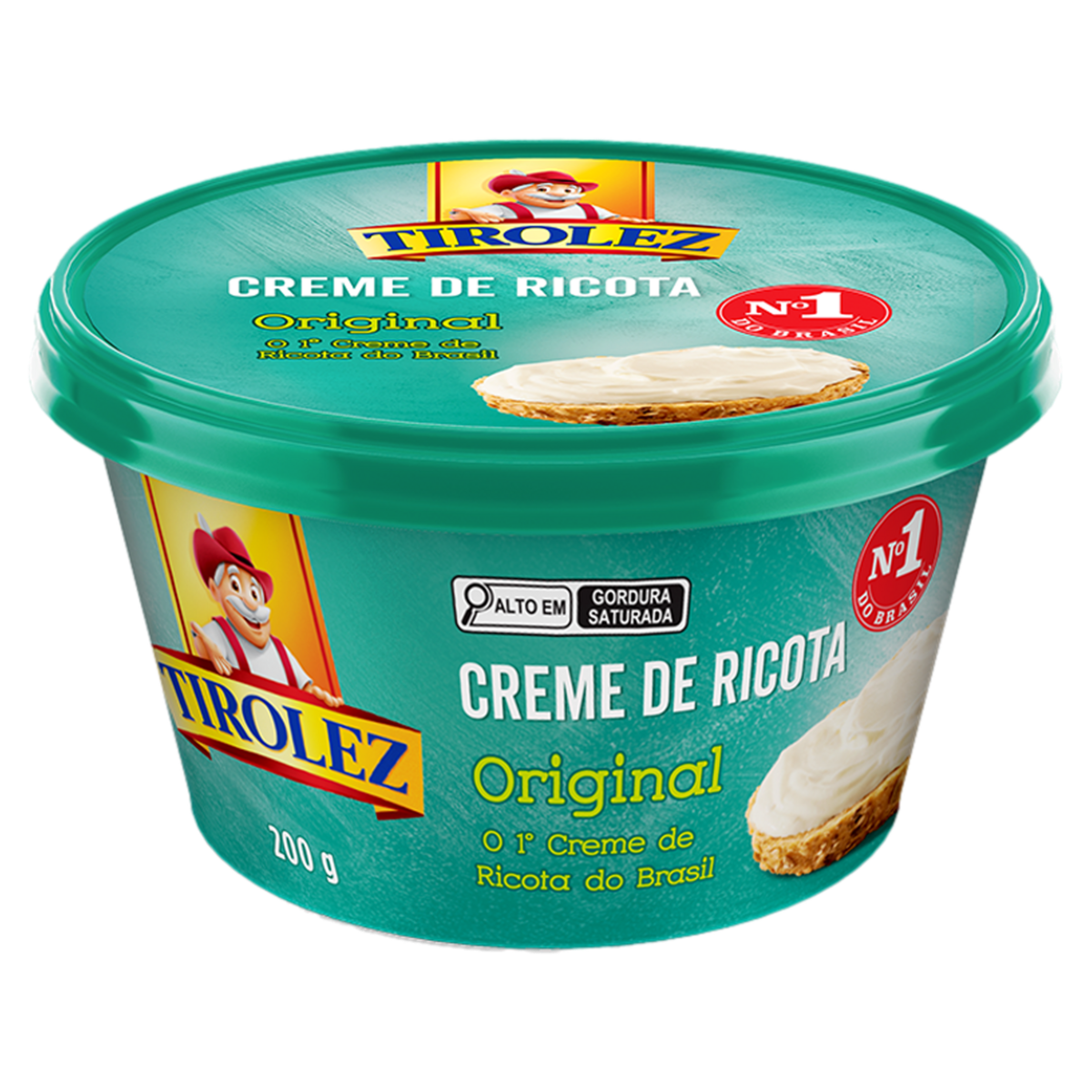 Produto Creme de Queijo Ricota Original Tirolez Pote 200g da loja Pão de Açucar no valor de: 9,49