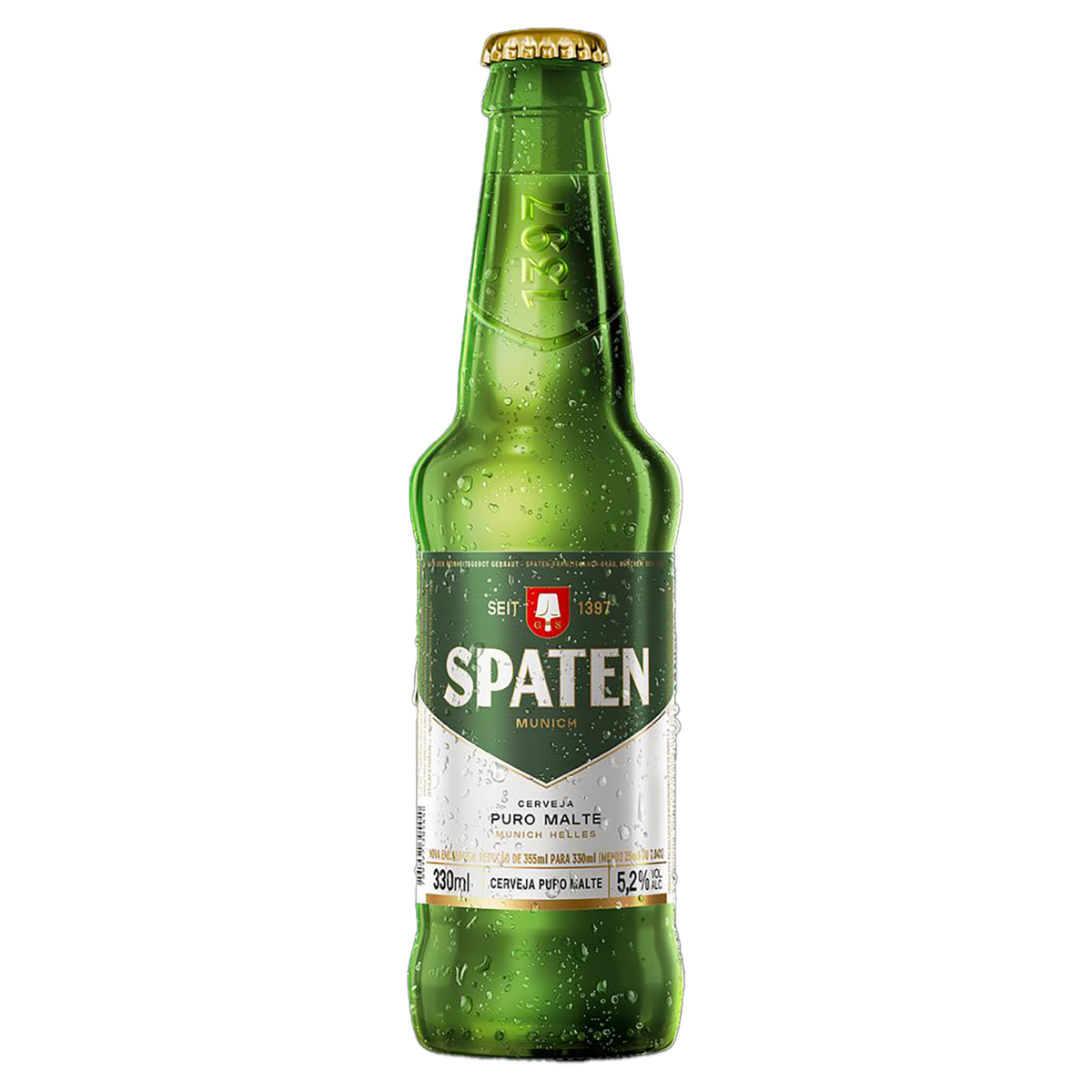 Produto Cerveja Munich Helles Puro Malte Spaten Garrafa 330ml da loja Pão de Açucar no valor de: 5,99
