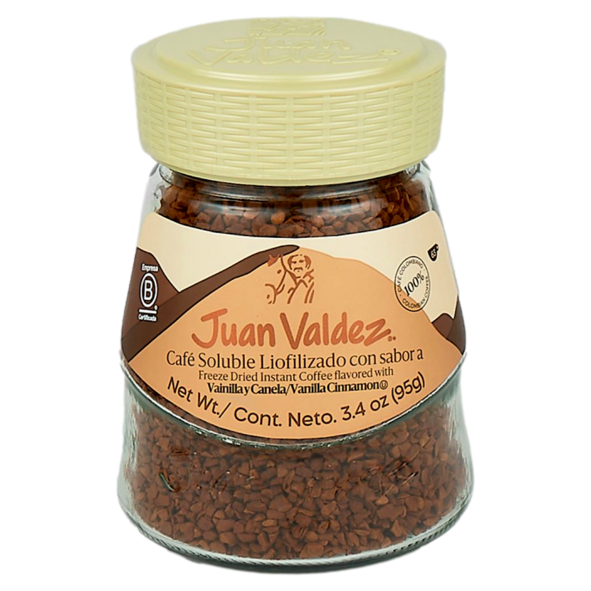 Produto Café Solúvel Liofilizado Baunilha e Canela Juan Valdez Vidro 95g da loja Pão de Açucar no valor de: 59,9