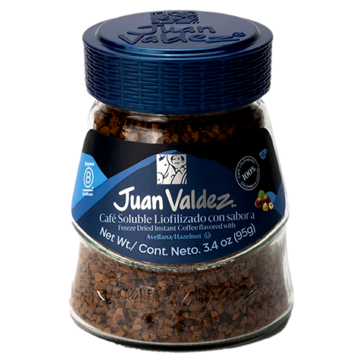 Produto Café Solúvel Liofilizado Avelã Juan Valdez Vidro 95g da loja Pão de Açucar no valor de: 59,9