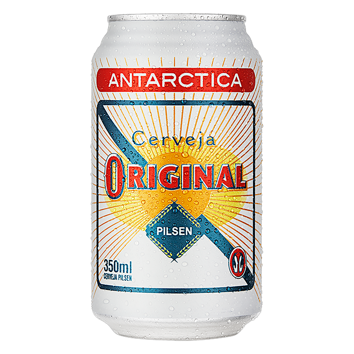 Produto Cerveja Pilsen Antarctica Original Lata 350ml da loja Pão de Açucar no valor de: 4,79