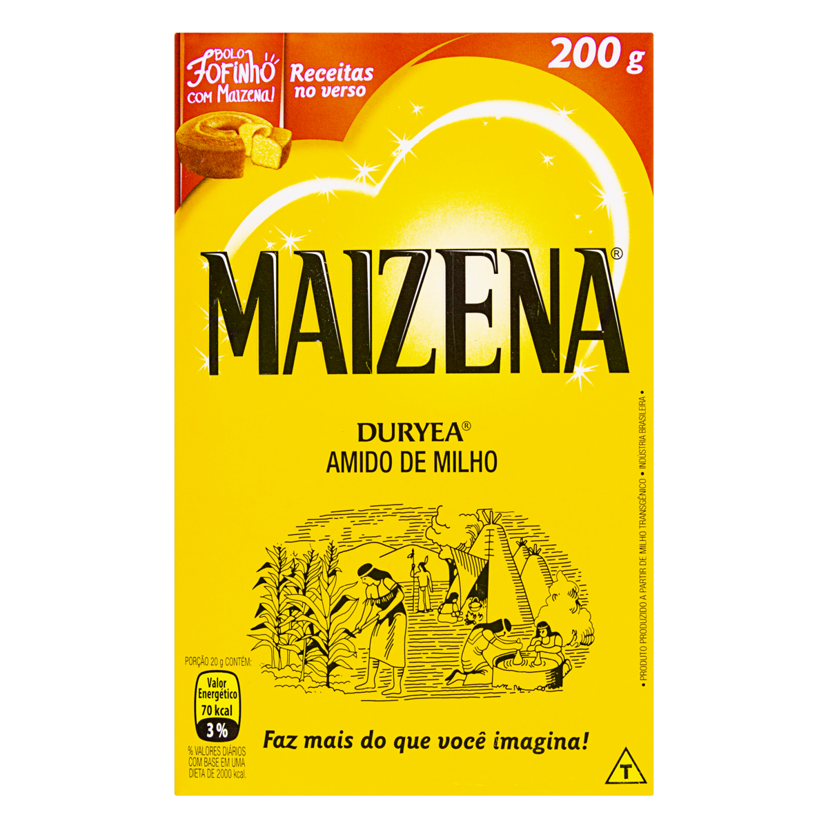 Amido De Milho Maizena Tradicional 200g Amido De Milho Maizena Tradicional 200g