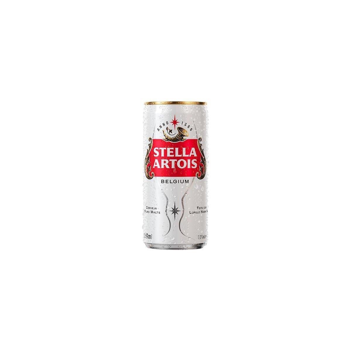 Produto Cerveja Stella Artois Puro Malte 269ml Lata da loja Pão de Açucar no valor de: 4,29