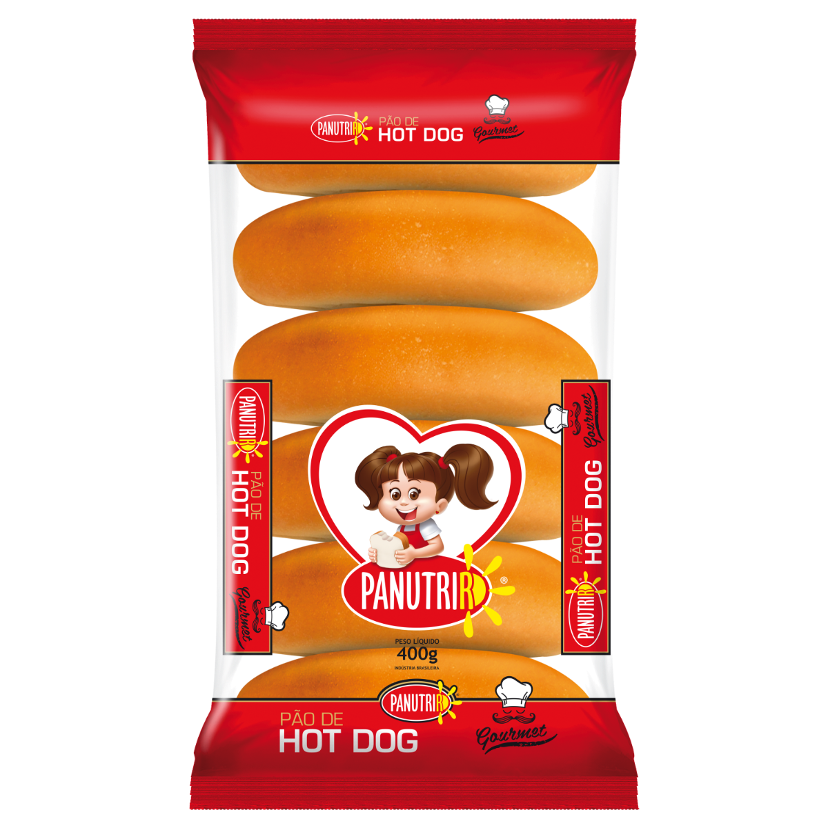 Produto Pão para Hot Dog PANUTRI 400g da loja Pão de Açucar no valor de: 11,39