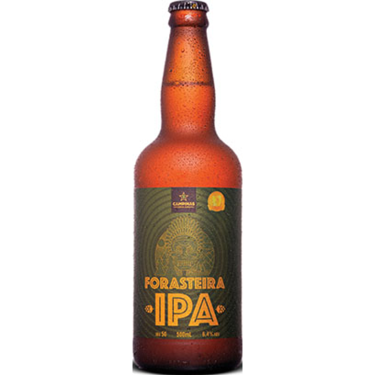 Produto Cerveja artesanal Campinas Forasteira IPA 500ml da loja Pão de Açucar no valor de: 20,99