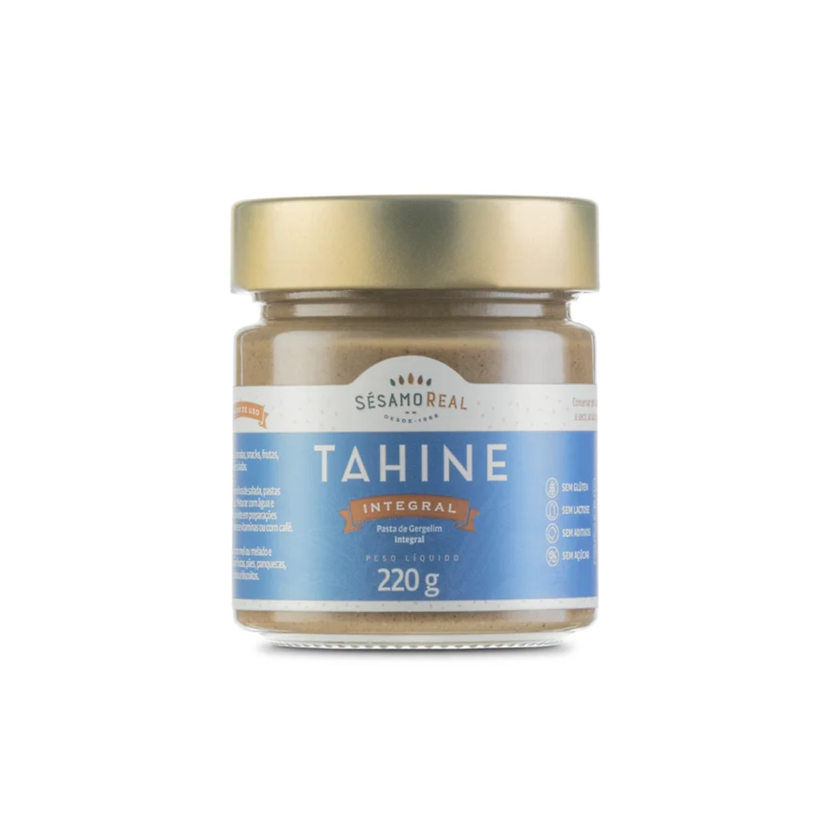 Produto Tahine Integral Sésamo Real 220g da loja Pão de Açucar no valor de: 35,99