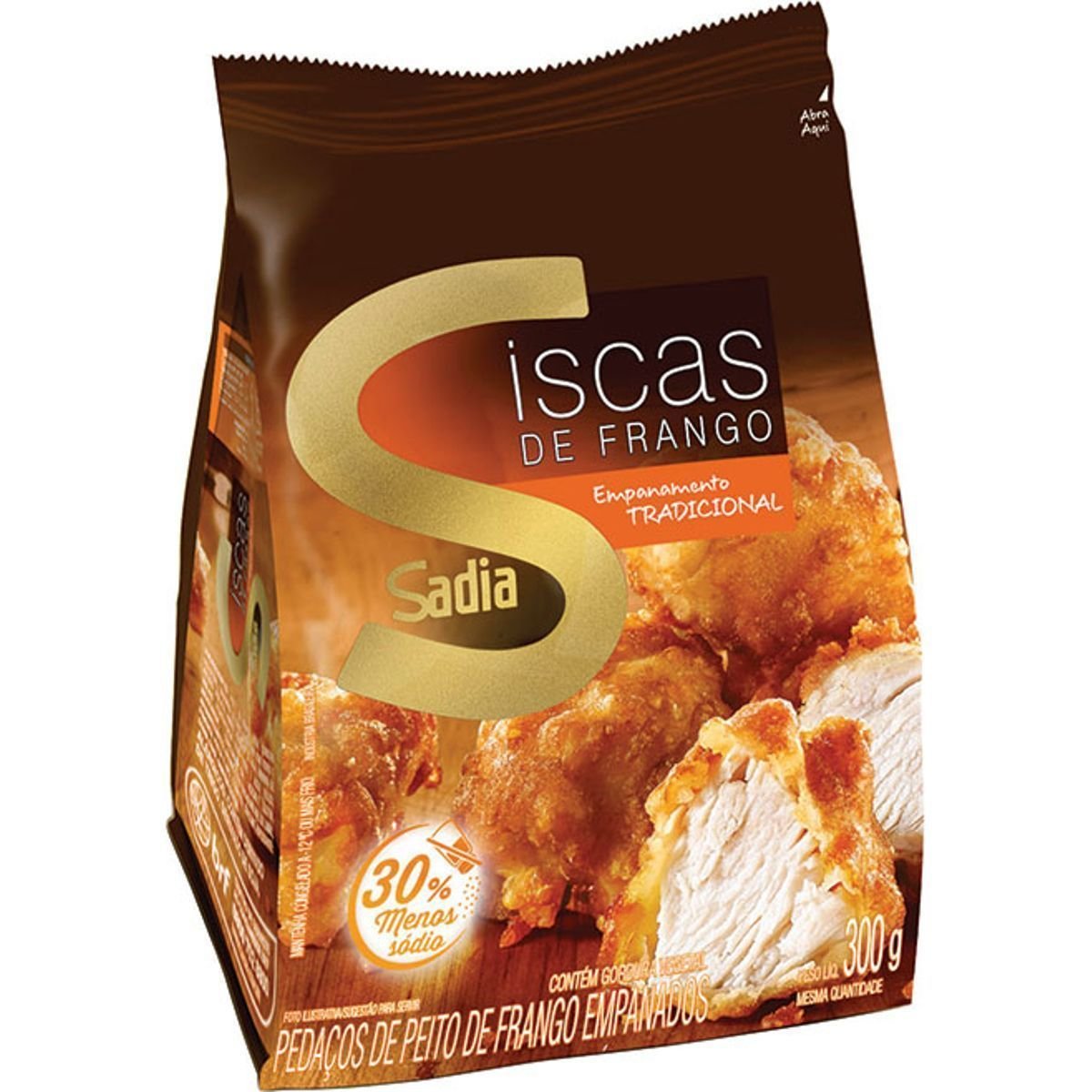 Iscas De Frango Tradicional Sadia Caixa 300g