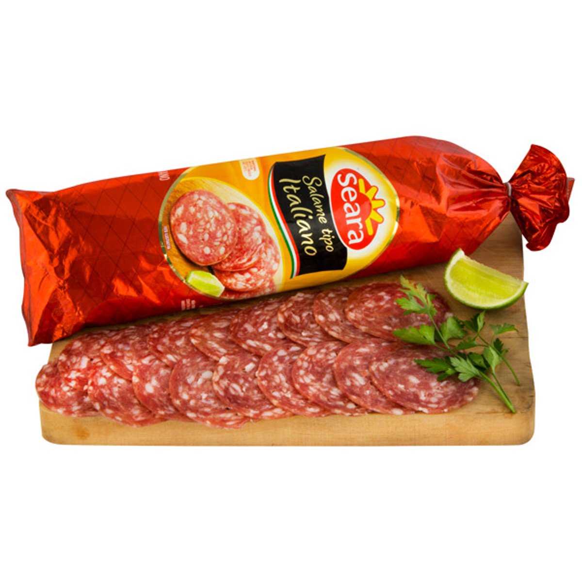 Salame Italiano Grande Fatiado Seara Bandeja 150g Salame Italiano Grande Fatiado Seara Bandeja 150g