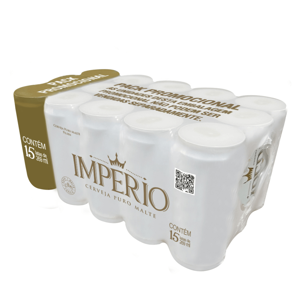 Produto Cerveja Império Pilsen Lata 269Ml da loja Pão de Açucar no valor de: 34,35