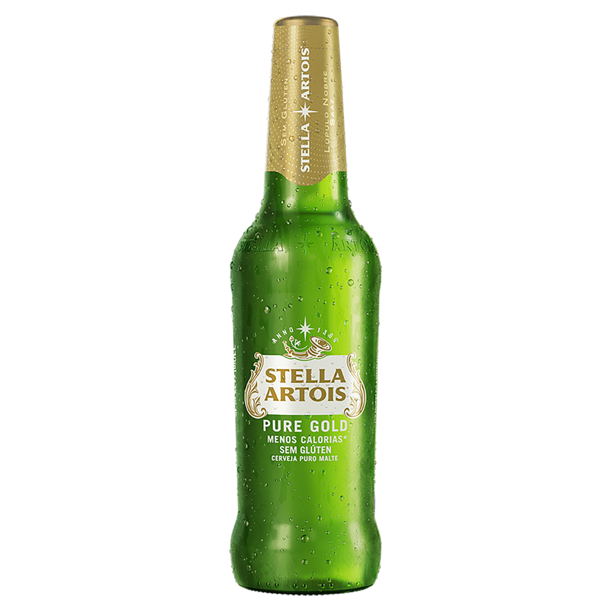 Produto Cerveja Puro Malte Pure Gold Stella Artois Garrafa 330ml da loja Pão de Açucar no valor de: 7,49