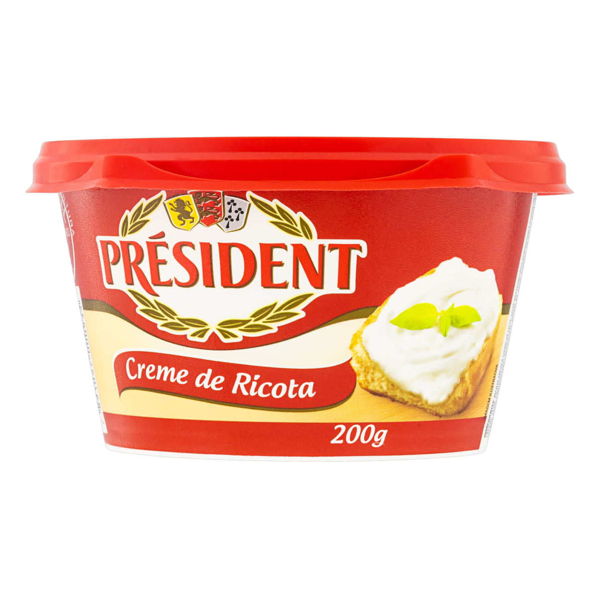 Produto Creme de Queijo Ricota Président Pote 200g da loja Pão de Açucar no valor de: 7,99