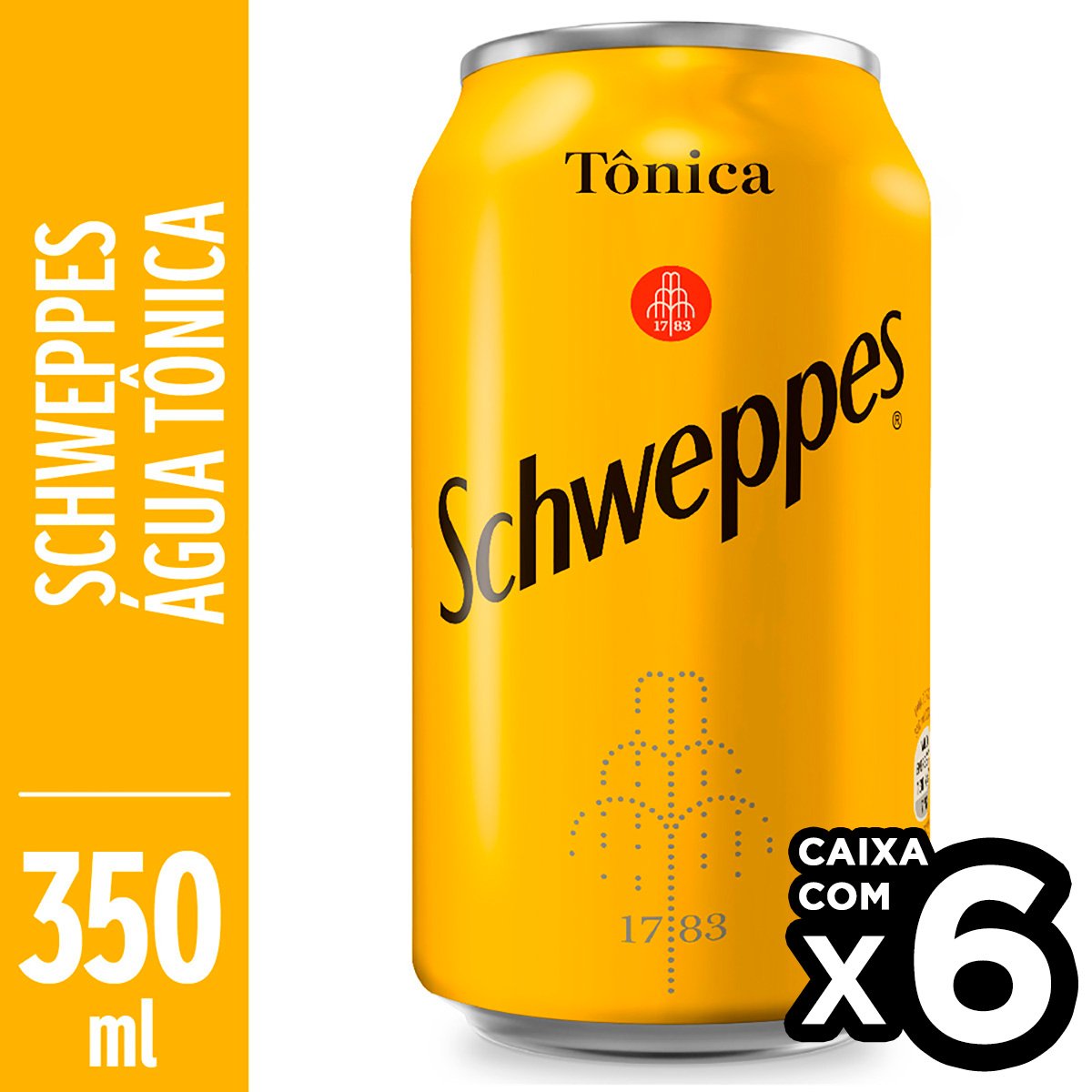 Agua Tonica Schweppes 350ml